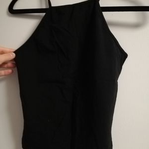 Halter top black